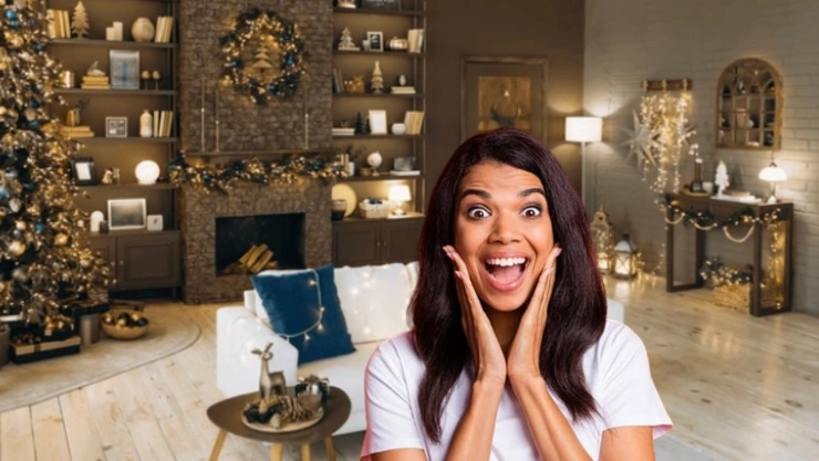 Estas plantas quedan increíbles con la decoración de Navidad