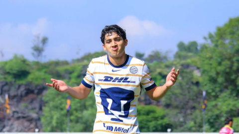 Santiago López, canterano de Pumas UNAM