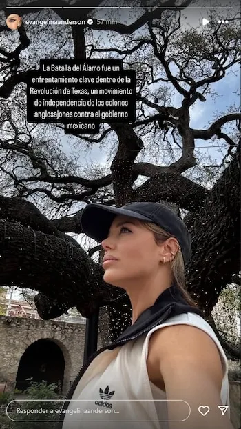 Evangelina Anderson, pareja de Martín Demichelis, y su reflexión en Texas
