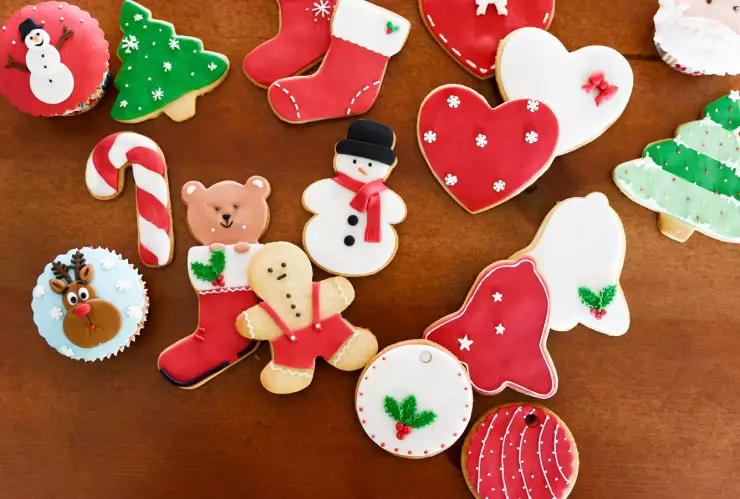 Receta para hacer Galletas Navideñas