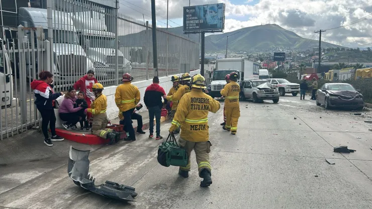 Accidente en Alamar Tijuana hoy