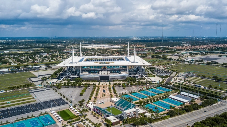 El Hard Rock Stadium, uno de los principales escenarios de la Copa América.