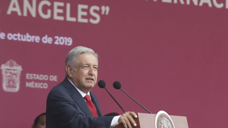 Conferencia de prensa sobre Aeropuerto en Santa Lucía