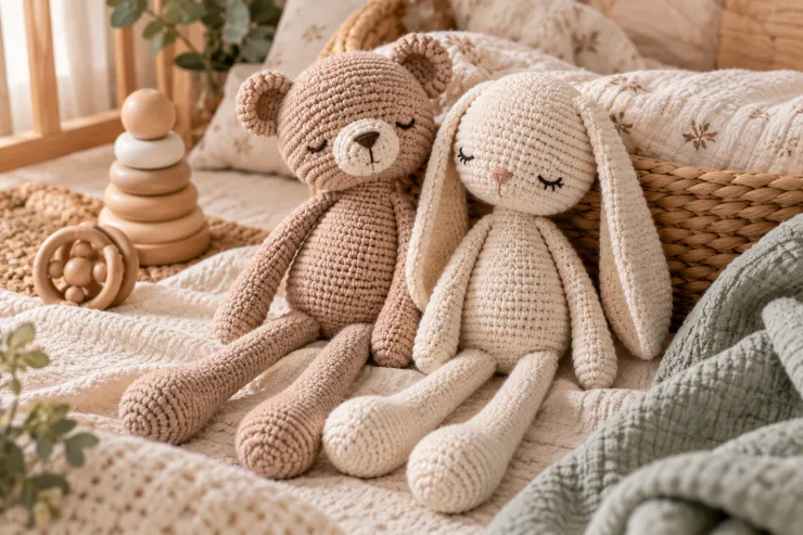 Amigurumis de crochet para bebé