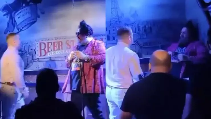 Agreden a comediante en monólogo