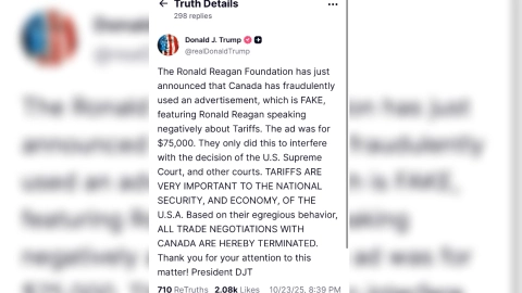 Donald-Trump-rompe-negociaciones-con-Canadá-los-acusa-de-fraude-por-falso-video-de-Ronald-Reagan