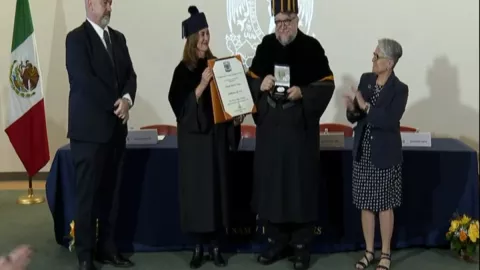 UNAM Guillermo del Toro honoris causa