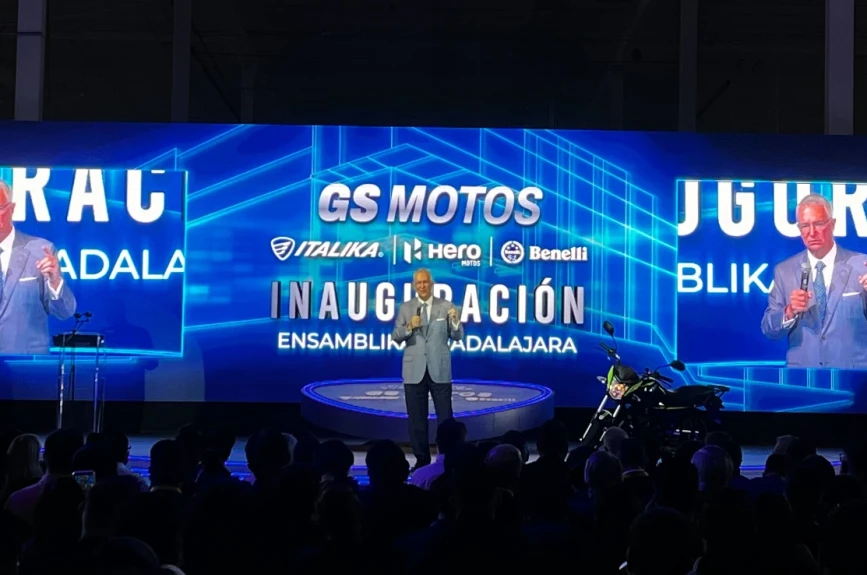 Grupo Salinas inaugura Ensamblika en Jalisco. Conoce los detalles de la nueva planta que ensamblará 500,000 motocicletas al año.