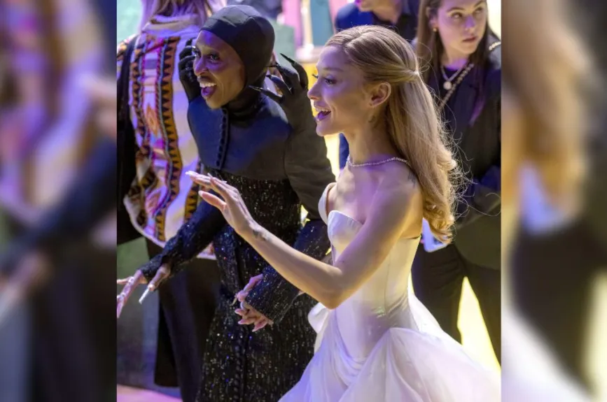 Ariana Grande y Cynthia Erivo | Crédito: Mezcalent