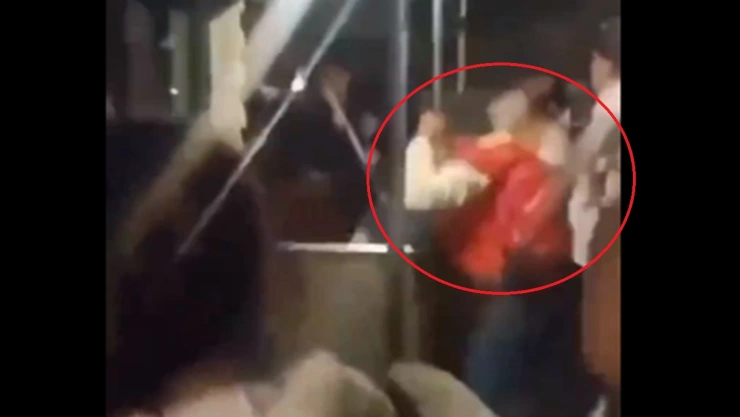 golpiza en el RUTA Puebla