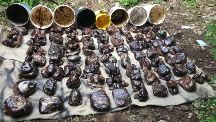 Aseguran centro de acopia para elaborar droga sintetica 5