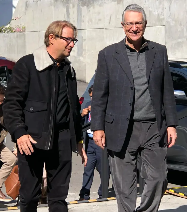 Ricardo Salinas Pliego y Andrés Roemer en Ciudad de las Ideas 2018