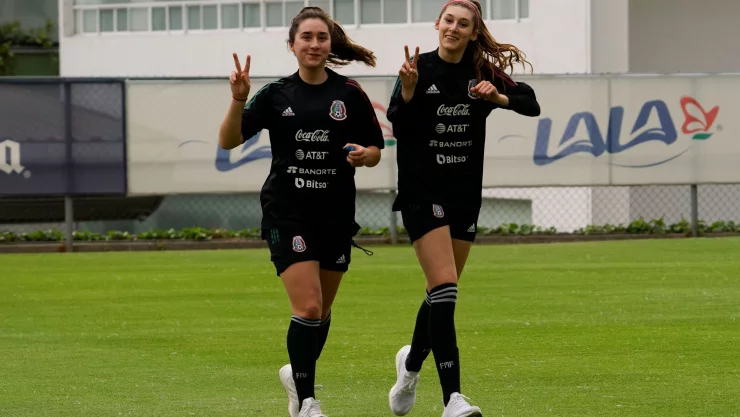 Silvana y Tatiana Flores con la Selecci&oacute;n Mexicana 