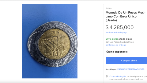 moneda de 1 peso
