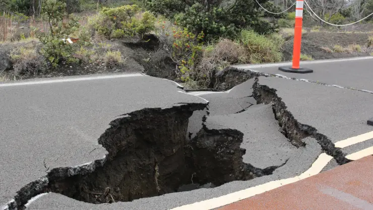 Grieta terremoto