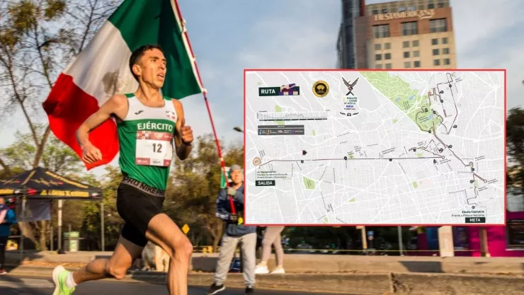 Calles cerradas por el Maratón 2024 en CDMX este domingo 25 de agosto