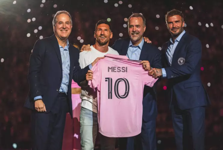 Presentación de Lionel Messi