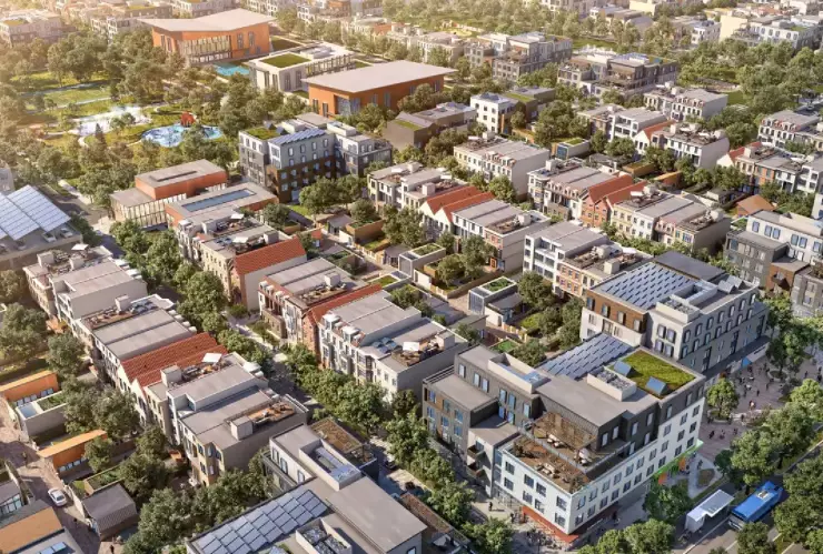 El proyecto East Solano Plan ya mostró las primeras imágenes de la nueva ciudad que crearán en California