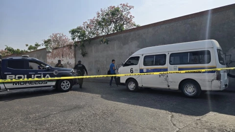 Asesinan a chófer de la Ruta 6 en Cuautla.