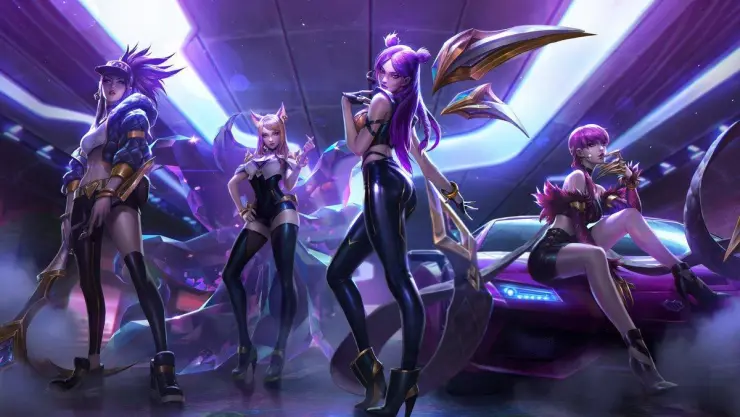 K/DA lanzamiento de More