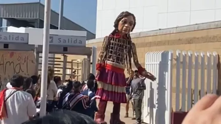 Amal, marioneta migrante