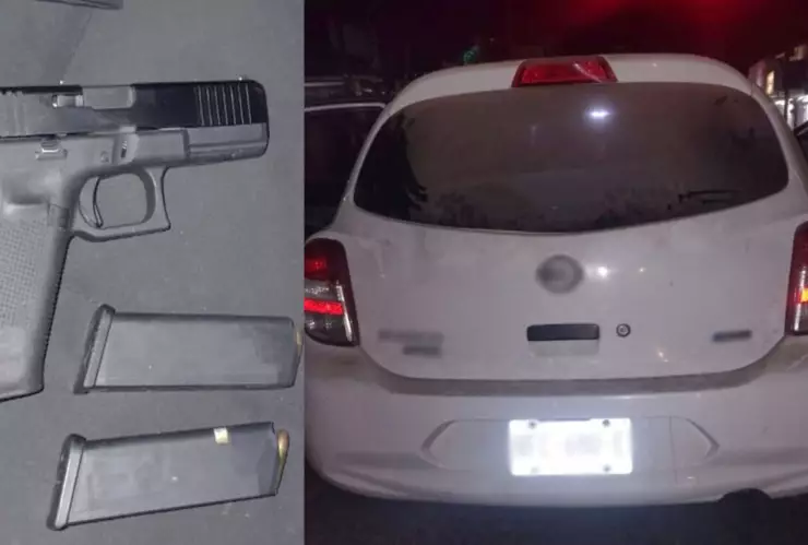 Sujetos armados detenidos en la Margarita, Culiacán