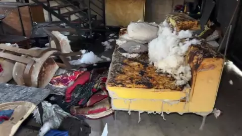 Incendio en mueblería de colonia San Jerónimo, en León