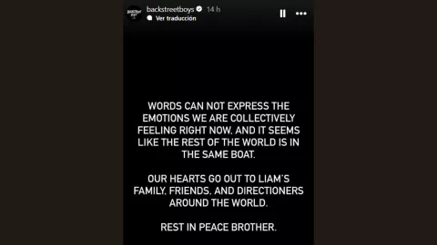 Backstreet Boys reaccionan tras la muerte de liam payne