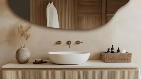 6 ideas para reemplazar el espejo tradicional de baño por diseños modernos