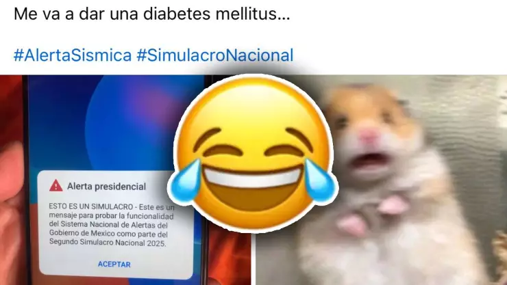 ¡Un pan pal’susto! Usuarios se espantan con alerta del Simulacro Nacional 2025 y los memes no se hacen esperar