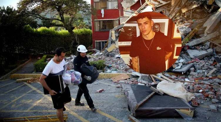 Fotos del temblor de Colombia y del influencer José Gallego.