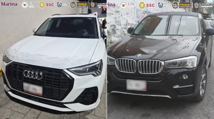 Roban 7 autos de lujo en Anzures y los esconden en Edomex; caen tres sospechosos