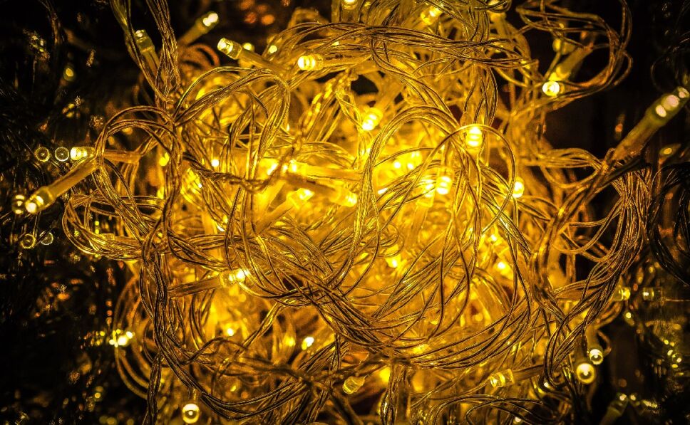 accidentes luces de Navidad