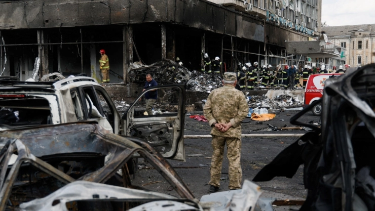 bombardeo Rusia edificios