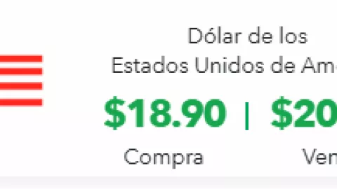 Este es el precio del dólar hoy.