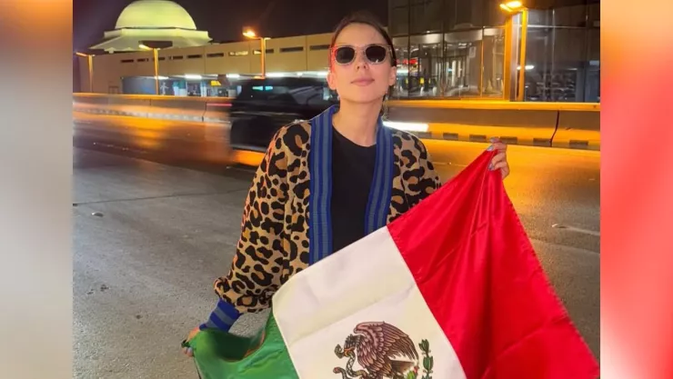 Majo Aguilar está lista para apoyar a Saúl ‘Canelo’ Álvarez.