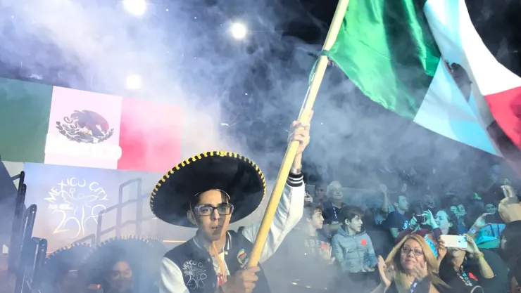Primer día del Mundial de Robótica 2018