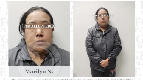 Marilyn “N” fue detenida en Tlaxcala.