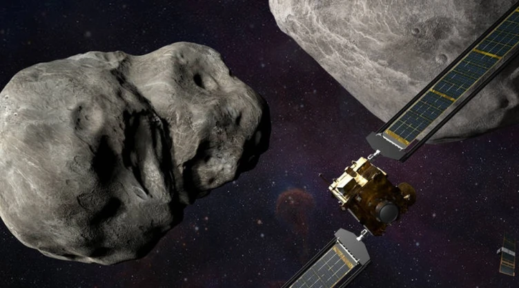 misión DART NASA imágenes espacio