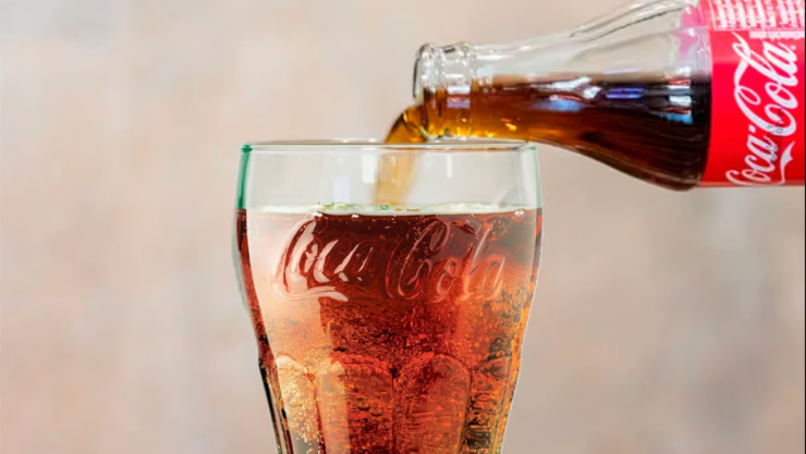 set vasos vidrio Coca Cola