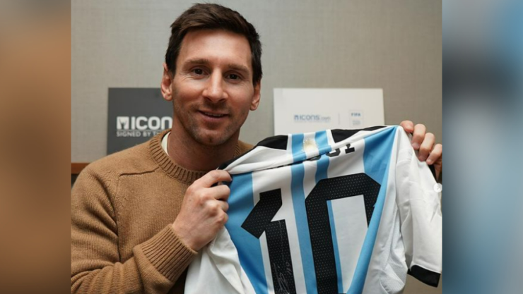 camiseta de Lionel Messi