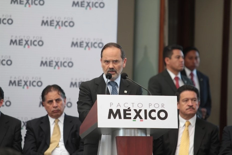 Gustavo Madero, líder nacional del PAN