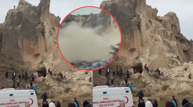 Se derrumba famosa chimenea de hadas en Turquía