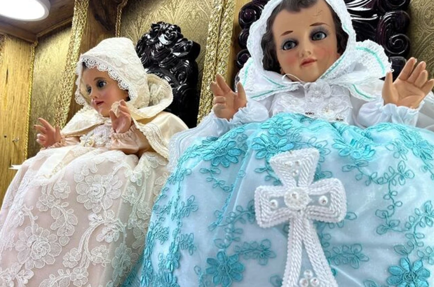 El “Corredor del Niño Dios": donde la fe se hace vestido