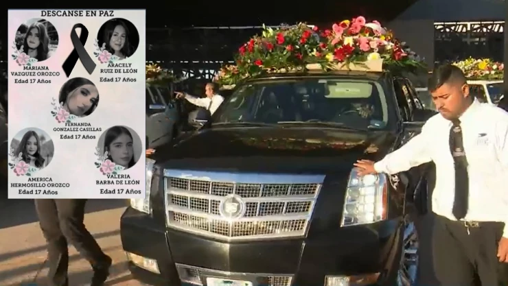 Dan último adiós a jovencitas