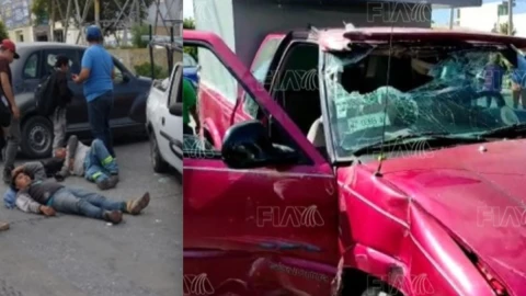 choque avenida las torres puebla