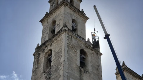 ¡ÚLTIMA HORA! Realizan mantenimiento a la Catedral de Mérida ¿Habrá misas?