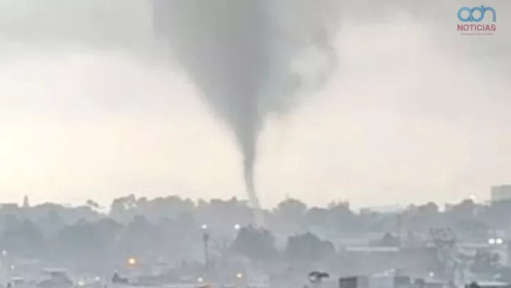 Ciudad de Guatemala registra inusual y potente remolino