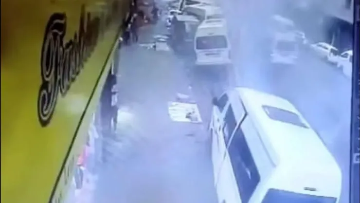 VIDEO Explosión en Sudáfrica