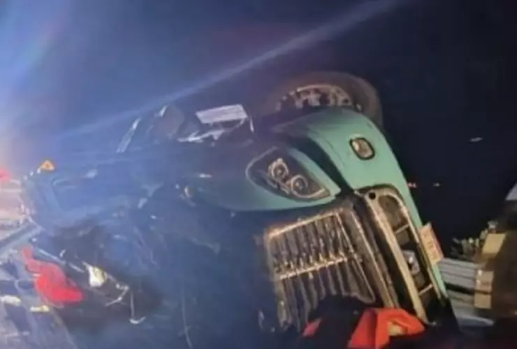 trailero pierde brazo autopista méxico tuxpan